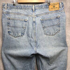VTG Tommy Hilfiger Men Blue Jeans size 40x32 Classic Fit Hi-Rise USA Denim Light